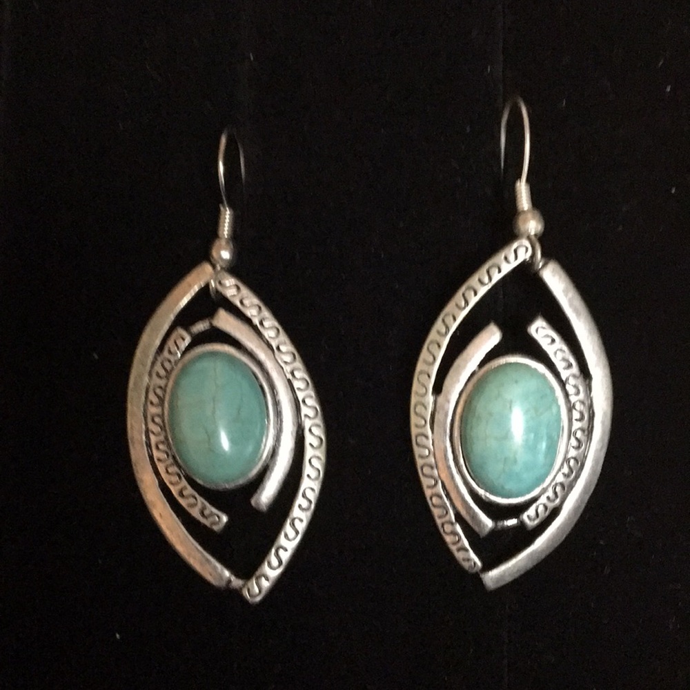 Turquoise and Silver Set